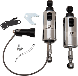 422 Series Shocks With Remote Adjustable Preload Show Chrome