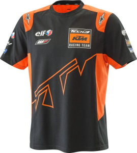 Tricou KTM Tech 3 Replica Team Orange/Black, nordicamoto.ro