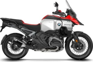 Tobă de eșapament LeoVince LV-14 Black Edition Slip-On pentru BMW R 1300 GS / Adventure, 2, nordicamoto.ro