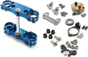 FACTORY TRIPLE CLAMP KIT/FACTORY STEERING DAMPER KIT, 1, nordicamoto.ro