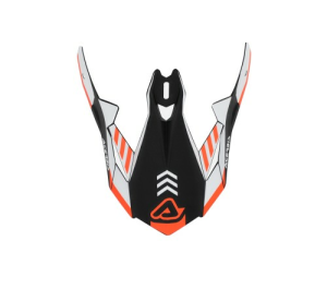 Cozoroc Casca Acerbis X-track 22-06 Negru/Alb, 3, nordicamoto.ro
