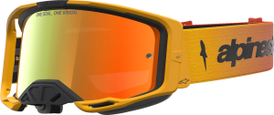 Vision 8 Amber Goggle Red, Black, nordicamoto.ro
