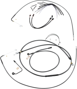 Black Pearl Upper Handlebar Installation Kit Black
