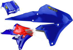 Powerflow Intake Radiator Shrouds Blue