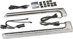 Machete Saddlebag Led Lights For Flat Bottom Bags, 3, nordicamoto.ro
