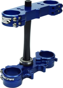 Triple Clamp Blue