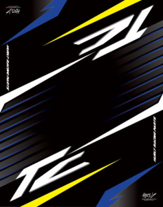 Workstation Floor Mat Black, Blue, White, Yellow