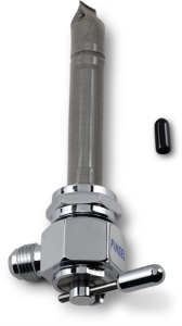 Power-flo -6an Fuel Valve Chrome, 1, nordicamoto.ro