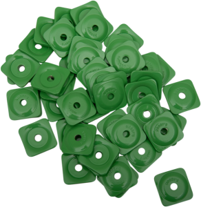 Grand Digger® Support Plates Green, Powder Coated