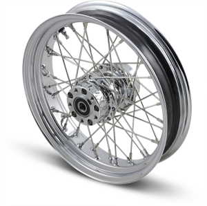 Rear Wheel 16x3.5 40-spoke Chrome Silver