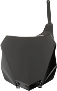 Replacement Front Number Plate Black