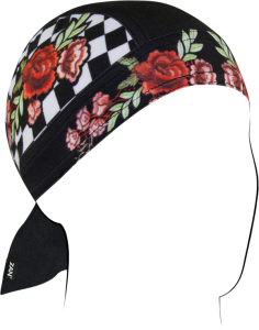 Bandana Zan Headgear SportFlex Flydanna Check Floral