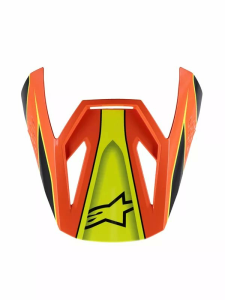 Viziera Casca Copii Alpinestars Sm3 Fray Visor Black/Orange/Yellow