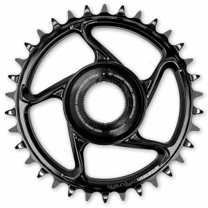 E*spec Direct Mount Chainring Aluminium Black, 1, nordicamoto.ro