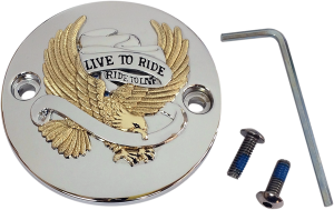 Live To Ride Points Cover Gold, 2, nordicamoto.ro