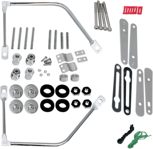 S4 Quick-disconnect Saddlebag Mounting Kit For Harley Silver, 1, nordicamoto.ro
