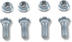 Wheel Stud/nut Kit Silver, 1, nordicamoto.ro