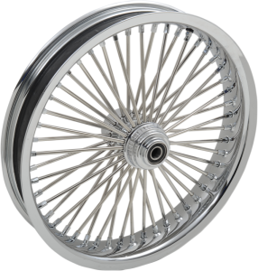 Front Wheel 50 Spoke Radial 23(r)x3.75(r) Chrome Sd Silver