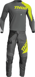 Tricou Copii Thor Sector Edge Acid/Gray XS, 3, nordicamoto.ro