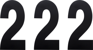 Standard Numbers Black, 2, nordicamoto.ro