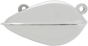 Teardrop Air Cleaner Assembly Silver, 3, nordicamoto.ro