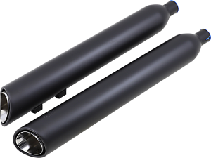 909 Twins Slip-on Muffler Black, 1, nordicamoto.ro