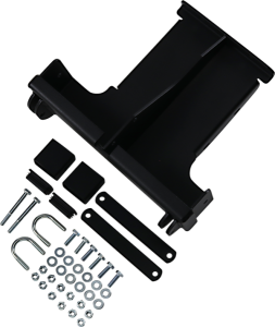 Plow Mount Plate For Rm5 Rapid Mount Plow System Matte Black, Powder-coated 