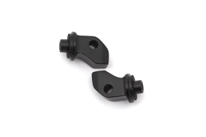Splined Peg Adapters Satin Black, 2, nordicamoto.ro