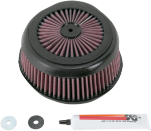 Xstream Series Motocross High-flow Air Filter Black, Red, 1, nordicamoto.ro