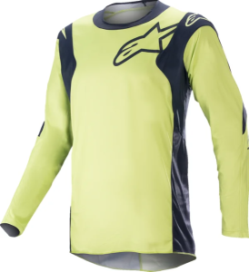 Tricou Alpinestars Racer Hoen Navy/Green, 1, nordicamoto.ro