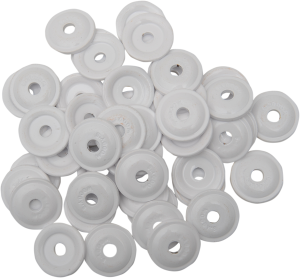 Round Digger® Aluminum Support Plates White, 2, nordicamoto.ro