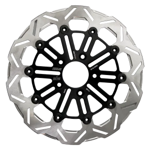 Brake Rotor Designed By Kodlin Black, Silver, Stainless Steel 