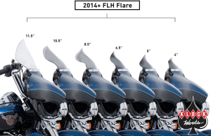 Flare Windshield Gray, 2, nordicamoto.ro