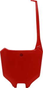 Front Number Plates Red