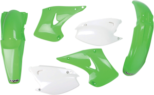 Full Body Replacement Plastic Kit Green, White