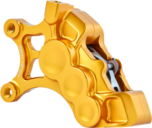 6-piston Caliper Gold, Anodized