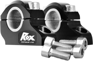 Pro-offset Elite Block Handlebar Riser Black