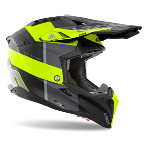 Cască Moto Cross Airoh Aviator 3  Monarch Yellow Matt, 2, nordicamoto.ro
