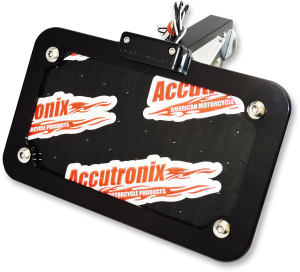 Side-mount License Plate Kit Anodized Black, Machined Aluminum, 2, nordicamoto.ro