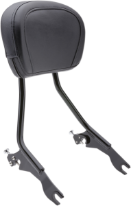 Detachable Backrest Black, 1, nordicamoto.ro