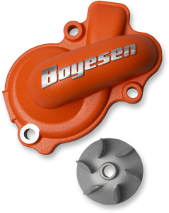 Supercooler Water Pump Cover And Impeller Kit Orange