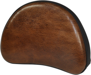 Half-moon Sissy Bar Pad Black, Brown