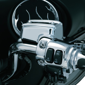 Handlebar Control Cover Kit Silver