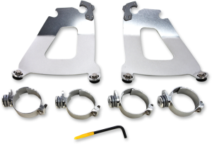 Bullet Fairing Mount Kit Polished, 1, nordicamoto.ro