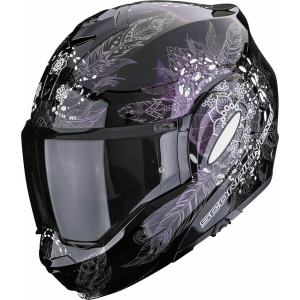Casca modulara flip-back SCORPION EXO-TECH EVO DREAM XS Negru/Cameleon, nordicamoto.ro
