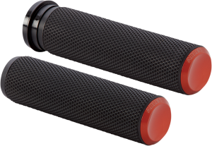 Fusion Knurled Grips Orange, 1, nordicamoto.ro