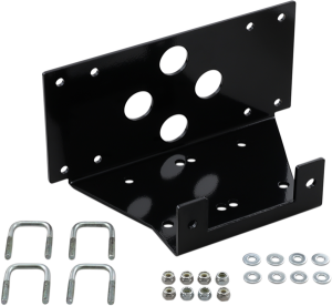 Winch Mount Black 