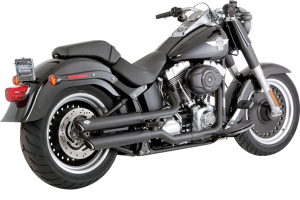 3(r) Twin Slash Slip-on Mufflers Black, 3, nordicamoto.ro
