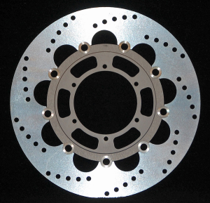 Round Pro-lite Brake Rotor Zinc