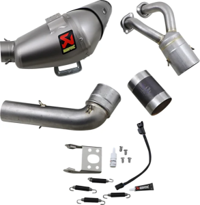 Racing Line Exhaust System Silver, Black, 3, nordicamoto.ro